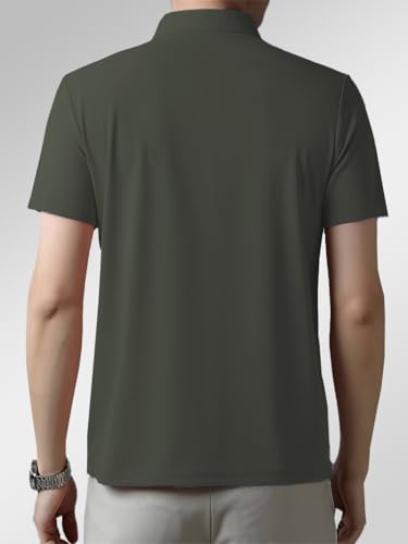 Image of TOPLOT Men's Regular Fit Polo T-Shirt