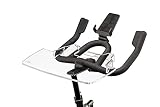 TFD The Tray, Laptop Tray Compatible with Schwinn IC4 and Bowflex C6 Bikes, Made in USA, Premium Acrylic Desk Holder for Laptop, Tablet, Phone, Books, and Bike Accessories