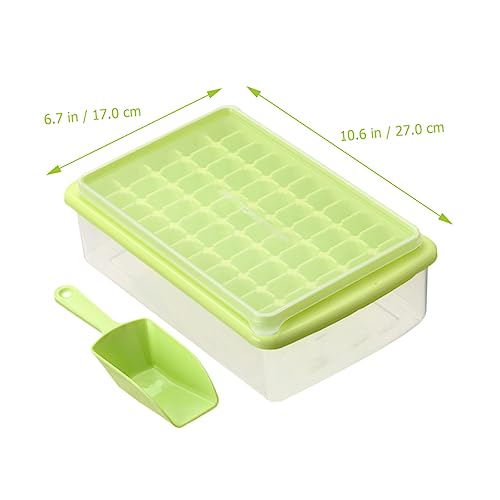 Bandeja para Cubitos de Hielo de Plástico con Tapa miniatura 2