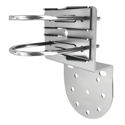 Kit de montage pour mât et antenne, support de tube 30-50 mm, collier de serrage