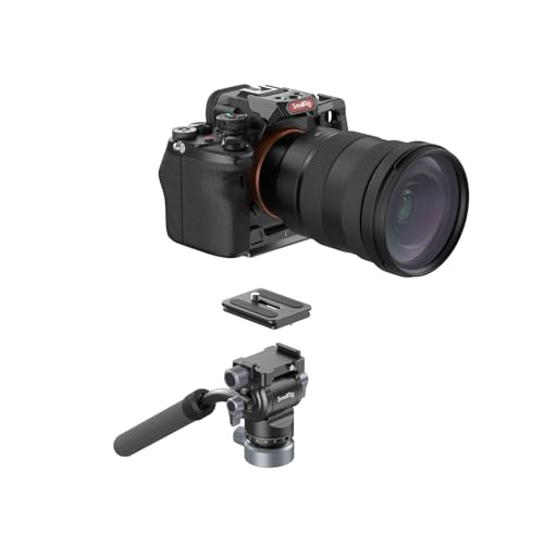 Image of SmallRig CT190 72 inch Pro Video Camera Tripod with Leveling Base