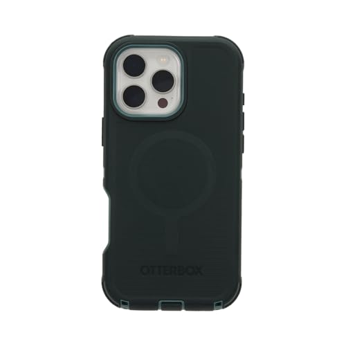 Image of OtterBox iPhone 16 Pro Max Defender Series Case - Sagebrush (Green) | Tough, Rugged & Durable iPhone Case, Snaps on MagSafe, Multi-Layer, Impact Absorbing iPhone Case