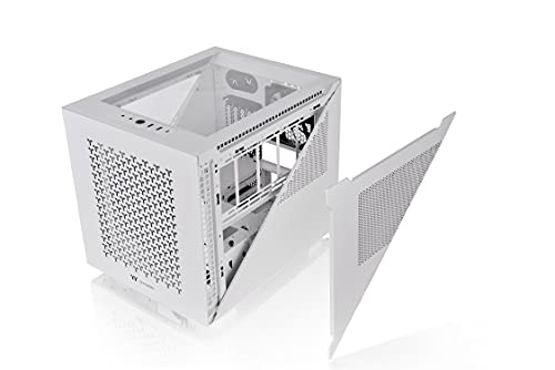 Thermaltake Divider 200 TG Air Snow Micro boîtier micro ATX panneau latéral fenêtré verre trempé pas d'alimentation PS2 USBAudio - vue 10
