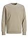 JACK & JONES Herren Jjeholmen Crew Neck Noos Sweatshirt, Crockery, L EU Sweatshirt One günstig Kaufen-JACK & JONES Herren Jjeholmen Crew Neck Noos Sweatshirt, Crockery, L EU