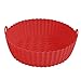 AIFEN Sartén para freír Aire - Olla de Silicona Antiadherente Reutilizable para freidora de Aire | Recipiente de Silicona fácil de Limpiar para Accesorios de Horno de freidora de Aire