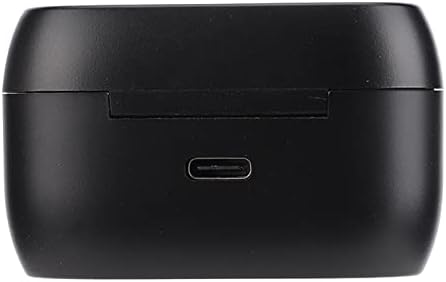 Charging Case Compatible with Jabra Elite 75t, Elite Active 75t, Bluetooth Earphone Charger Case Replacement Built in 700 mAh Battery, Dustproof Earbuds Protective Substitute Cover Box, Black
