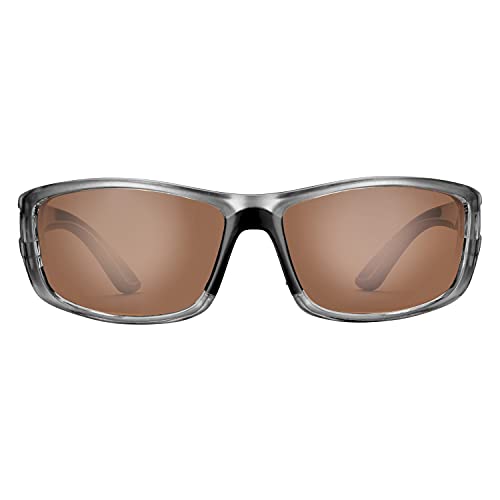 Flying Fisherman Polarized Sunglasses With 100% Uva & Uvb Protection For Fishing, Biking, Golf, Hiking, Beach, Driving – Buchanan, Gunmetal Frames With Copper Tinted Lenses (7719Gc) #TOP5
