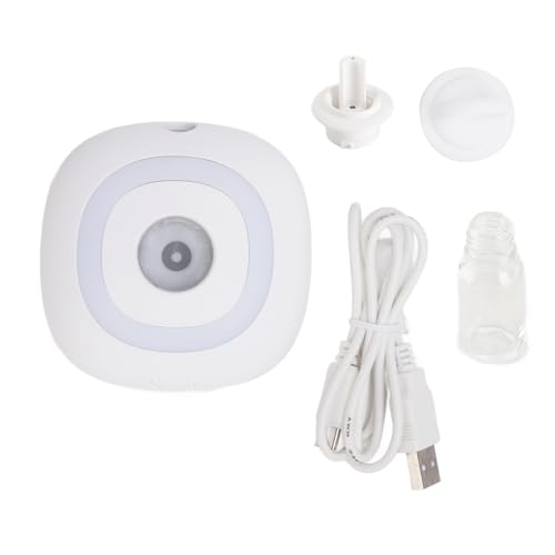 Difusor aromático eléctrico portátil recargable con luz colorida miniatura 6