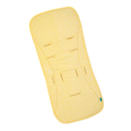 Urban Kanga Colchoneta Silla de Paseo Universal con Espuma de Memoria Colchoneta Carro (Sunshine Birds)