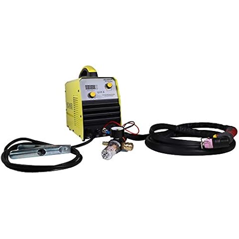 WELDINGER PS 53 pilot Plasmaschneider 50 A mit Pilotlichtbogen + Druckregler (schneidet Stahl bis 15 mm) 5 Jahre Garantie Cover