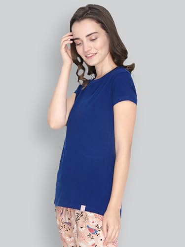 Image of Lyra Women's Cotton Regular Fit T-Shirt