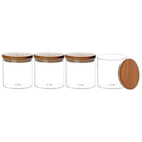 BigDean 4x Vorratsdose aus Glas Cover