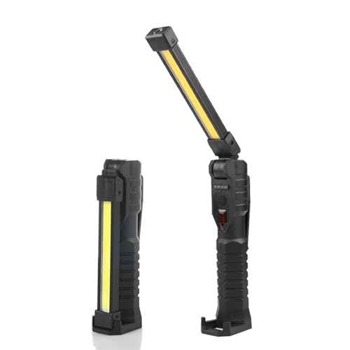 AdvenGear Rechargeable Work Light Magnetic, Portable Work Light Flashlight, Underhood LED Work Light for Mechanics Car Grill Garage