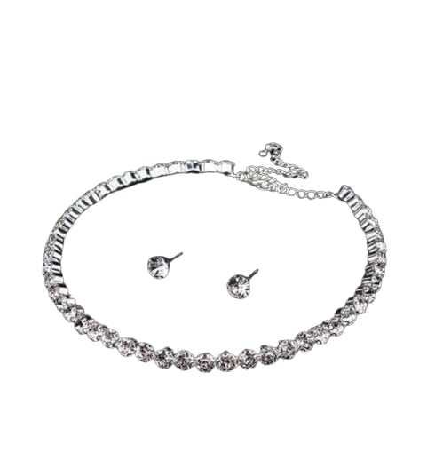 VINAYAK CREATIONS American Diamond CHOKER Trendy Necklace Set For Women & Girls (Single Layer) Wedding Jewelry Gift for Women (B0CTKVSW5C) Amazon Price History, Amazon Price Tracker
