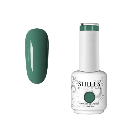 Image of SHILLS PROFESSIONAL Uv /Led Soak Off Glossy Finish Nail Polish Nail Art Nail Polish Color Shade 190, 15 Ml