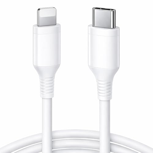 USB C to 8-Pin Cable 2M Fast Charging Cord Compatible with iPhone 14 Pro Max/13/12/11 Pro/X/XS/XR/8 Plus Supports Power Delivery White