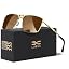 Brown Lens/Gold Frame