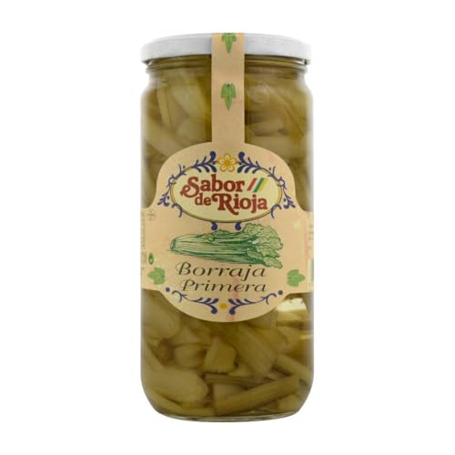 Borrajas Cocidas Sabor De Rioja 660 g. (Pack 12 botes x 660 g.)
