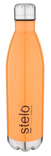 Image of STELO Optima Single-Wall Bottle (1000 ml, Pink)