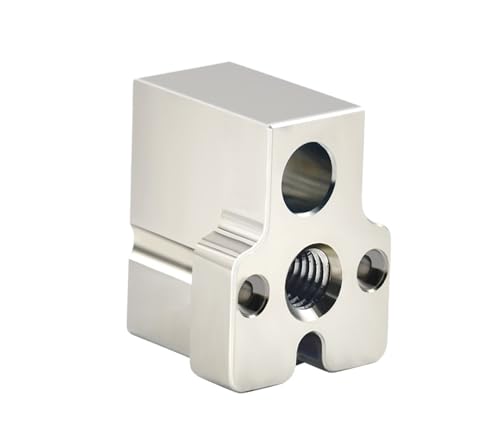 Bloque calefactado de gran temperatura flujo, revestimiento cobre, calentamiento piezas impresora 3D(3PCS)