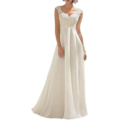 Abaowedding Lace Double V-Neck Dress Cover