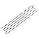 sourcing map 5Stk. Mini Mikro Spiralbohrer 1.3mm extra langer Metallbohrer 100mm Aluminiumlegierung