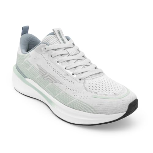 Image of Red Tape Low Cut Sports Shoes for Men in Green | Sports Shoes