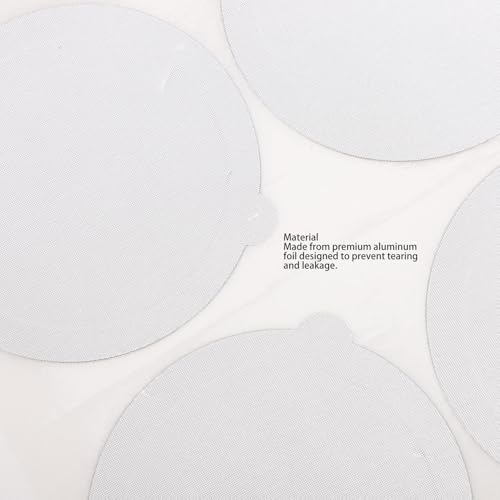 Láminas de aluminio para cápsulas de café autoadhesivas de 51mm pack de 100 unidades 7