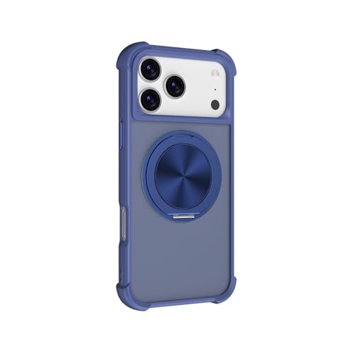 Coque magnétique iPhone 17 Air silicone bleu antichoc et rigide