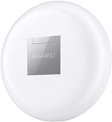 HUAWEI FreeBuds 3 - Wireless Bluetooth Earphone with Intelligent Noise Cancellation (Kirin A1 Chipset, Ultra-Low Latency, Fast Bluetooth Connection, 14mm Speaker, Quick Wireless Charging) (White)