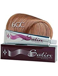 Satin | Ultra Vivid Fashion Colors | Gold Copper Series | 6GC Dark Golden Copper Blonde Hair Dye | 3oz.