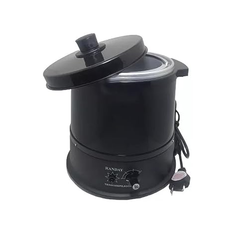 Termocera Profissional 1 Kg para derreter Cera ou Aquecer Pedras - Preta