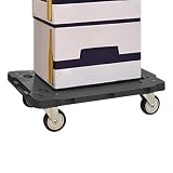 Furniture Moving Cart - 220Lb Capacity Heavy Duty Furniture Mover | Portable Trolley Cart with Wheels | Flat Connectable Moving for Home Warehouse Shopping Camping Heavy Appliances