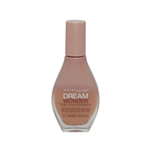 3 Pack- Maybelline Dream Wonder Fluid-Touch Foundation #50 Creamy Natural