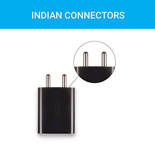 Image of SYSKA WC-2.4AD 2 Port Fast Charging Travel Adapter for Samsung - Black