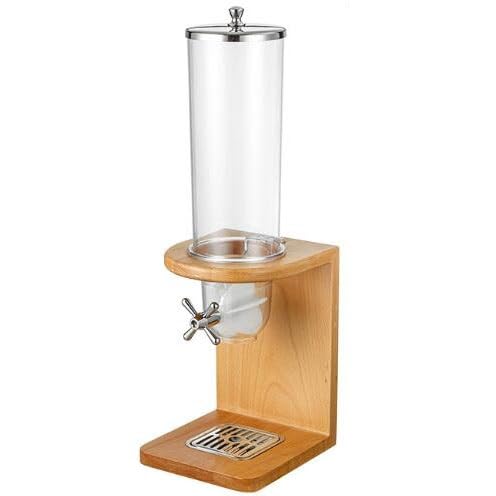 JingNian Dispensador de Cereales de Triple Recipiente, Contenedor de Alimentos Secos de Plástico, Botellas de Almacenamiento para Cocina y Hogar, Ideal para Frutos Secos, Pasta y Dulces(4L)