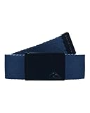 Material: poliéster Quiksilver The Jam 5 Cinturón, Azul Oscuro, Talla única para Hombre
