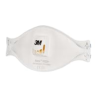 3M Aura Atemschutzmaske 9322+, FFP2, mit Cool Flow Ausatemventil, EN-Sicherheit zertifiziert, 10 Stück – Ansicht 4