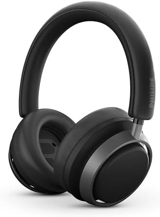 Fidelio L4 Bezprzewodowe Sluchawki Nauszne Bluetooth z redukcja szumu - doskonala jakosc rozmów, obsluga asystentów glosowych i czas odtwarzania muzyki do 50 godzin - Czarne
