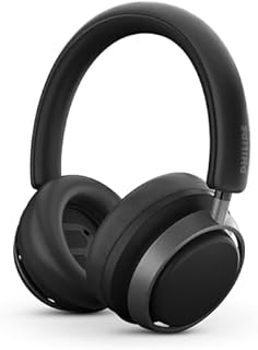 Fidelio L4 Bezprzewodowe Sluchawki Nauszne Bluetooth z redukcja szumu - doskonala jakosc rozmów, obsluga asystentów glosowych i czas odtwarzania muzyki do 50 godzin - Czarne
