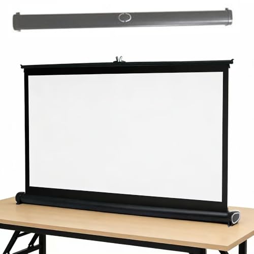 Pantalla Retráctil de Mesa 40" formato 4:3