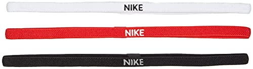 Nike Unisex Elastisk Trinkflasche, black/white/university red, Einheitsgröße EU