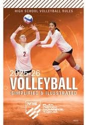 2025-2026 NFHS Volleyball Official Rules Simplified & Illustrated Book | National Federation High School