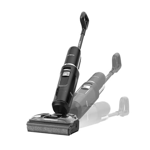 Tineco Floor ONE S7 Stretch Ultra Nass Trockensauger, 180° Lay-Flat Nasssauger, 85°C 5 Min Flashdry-Selbstreinige, 50 Min Laufzeit, DualBlock Anti-Tangle, Beide Kantenreinigen, Reinigen unter Möbeln
