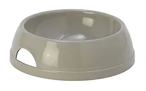 Dog Cat Plastic Eco Food Bowl -1450Ml (Warm Grey)