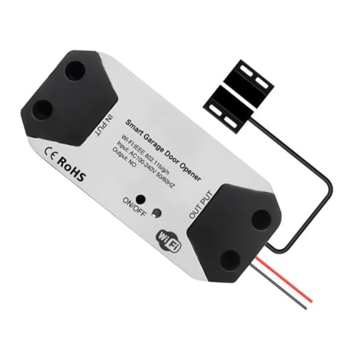 ZONADAH WiFi Smart Garage Ouvre-porte Contrôleur Télécommande sans fil APP Télécommande CE WiFi Ouvre-porte de garage