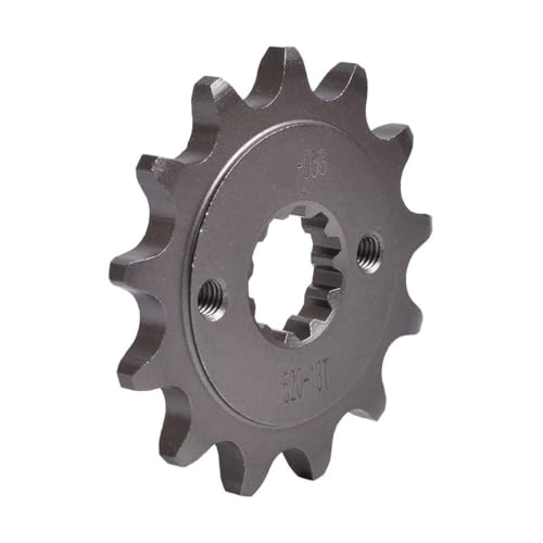 Piñón 13T cadena 520 elimina vibraciones en la transmisión de motos NX 250