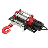 El cabrestante RC Car es compatible con SCX10 compatible con el automóvil TRX4 D90 1/10 RC.