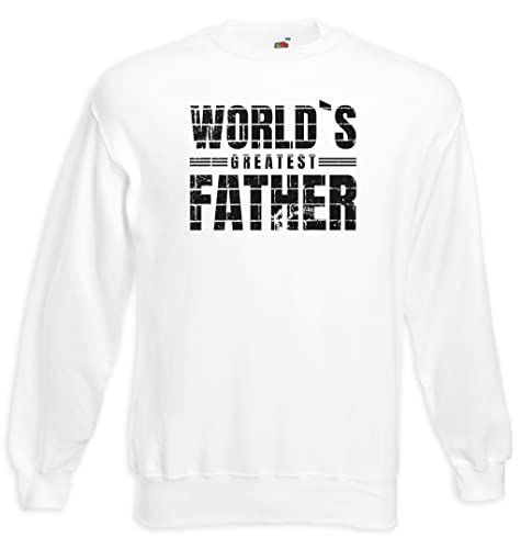 Sweatshirt World's Greatest Father pull chaud mode masculine à message
