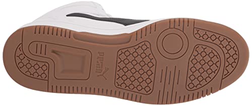 Image of PUMA Men's REBOUND LAYUP Sneaker, White- Black-Gum, 8
